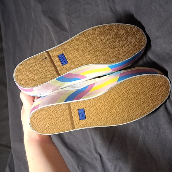 NWOT Keds Triple Up Wavy Platform Sneaker Womens Size 9 - Picture 14 of 15